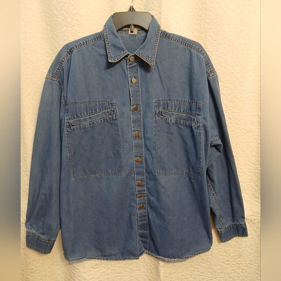 Marithe Girbaud Francois Mens Denim Shirt. - Picture 1 of 6